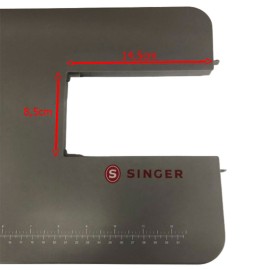 Máquina De Costura Singer Facilita Pro 4432 Super Forte Com Mesa Extensora