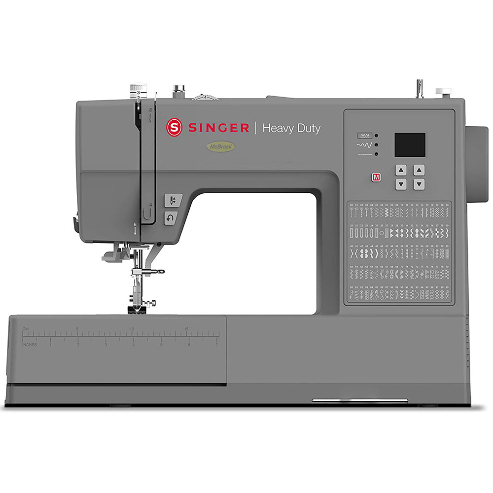 Maquina De Costura Computadorizada Heavy Duty Singer HD6605 Autovolt