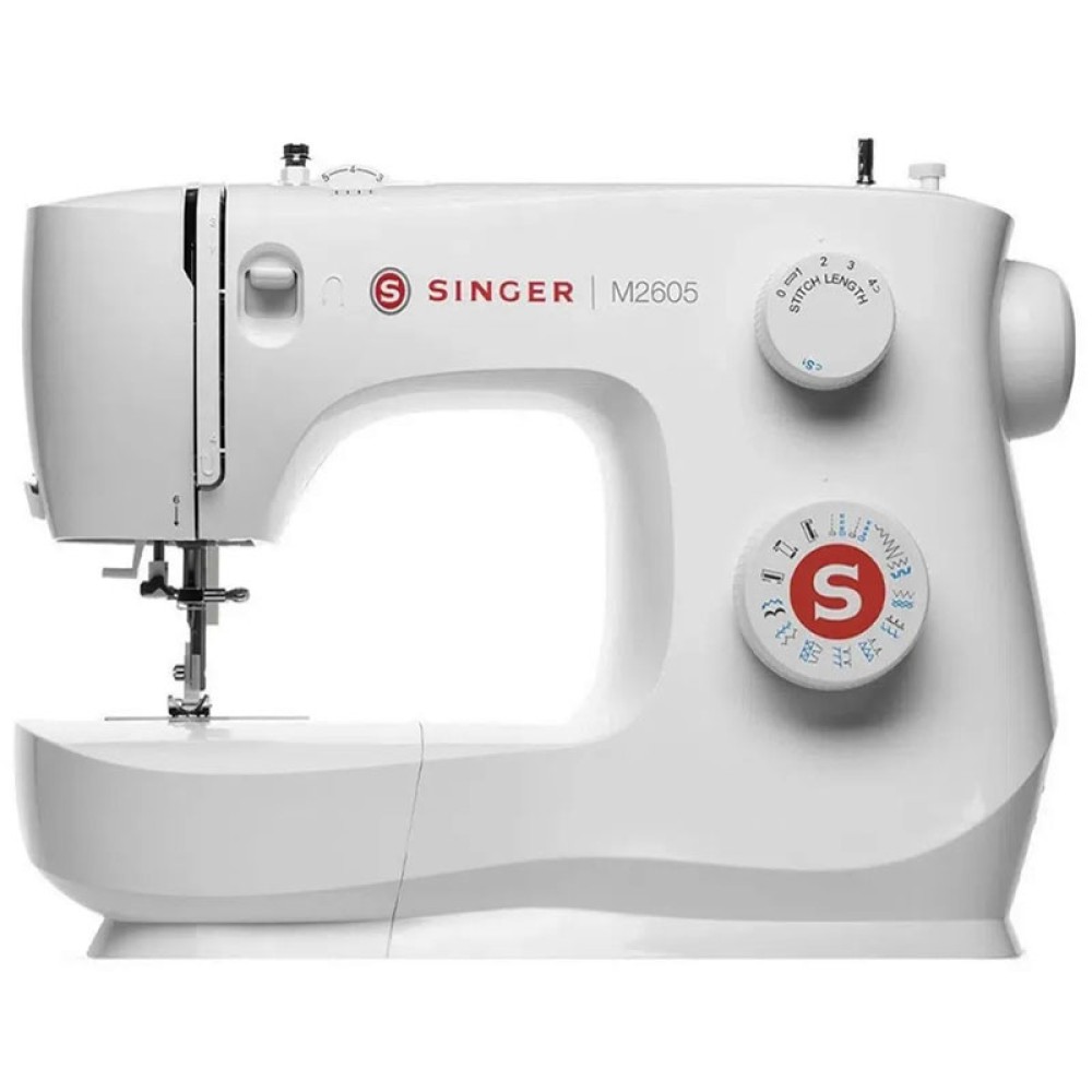 Máquina De Costura Doméstica Singer M2605 19 Pontos Iluminação De LED