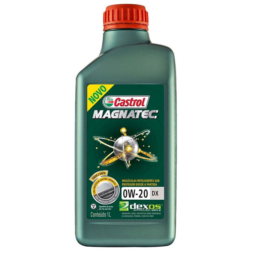 Óleo Castrol Magnatec 0w20 Dexos 1 Sintético Api Sn 1 Litro
