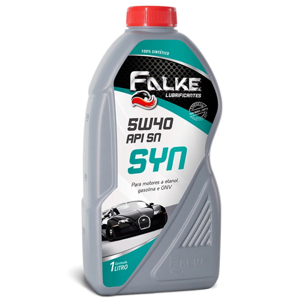Óleo Lubrificante Falke 5W40 API SN Sintético 1L